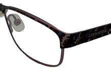 Load image into Gallery viewer, Converse Big Kids Rectangle Burgundy Metal Eyewear Frame K014. 47mm
