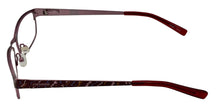 Load image into Gallery viewer, Converse Big Kids Rectangle Burgundy Metal Eyewear Frame K014. 47mm
