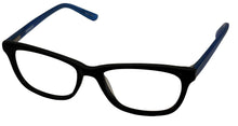 Load image into Gallery viewer, Cosmopolitan Unisex Matte Black Square Plastic Eyewear Frame C912. 52mm
