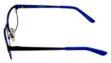 Load image into Gallery viewer, Cosmopolitan Unisex Brown Blue Square Metal Eyewear Frame C911. 52mm
