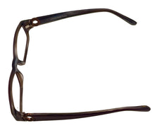 Load image into Gallery viewer, Jones New York Unisex Plastic Rectangle Eyewear Frame, Wood J732 51mm
