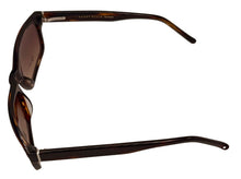 Load image into Gallery viewer, Perry Ellis Mens Sunglass Demi Rectangle Plastic Wrap, Solid Brown Lens PE30 1
