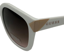 Load image into Gallery viewer, Guess Sunglass White Mens Plastic Square, Gradient Lens GF0374. 21T
