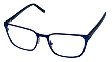 Load image into Gallery viewer, Jones New York Navy Mens Metal Rectangle Eyewear Frame, J345 54mm
