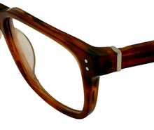 Load image into Gallery viewer, Jones New York Mens Soft Rectangle Brown Plastic Eyewear Frame. J518 . 47mm Jones New York
