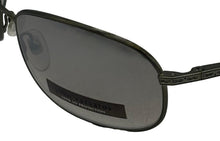 Load image into Gallery viewer, John Varvatos Mens Dark Olive Aviator Wrap Sunglass, Gradient Lens V705
