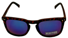 Load image into Gallery viewer, Kenneth Cole Reaction Mens Square Havana Sunglass, Blue Mirror Lens KC1306 52X
