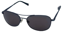 Load image into Gallery viewer, John Varvatos Mens Black Metal Aviator Sunglass V798, Green  Lens.
