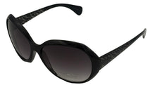 Load image into Gallery viewer, Kenneth Cole Reaction Plastic Womens Sunglass Black, Gradient Lens KC1221 5B
