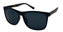 Load image into Gallery viewer, Timberland Sunglass Mens Shiny Black Rectangle Plastic, Smoke Lens TB7289. 1A
