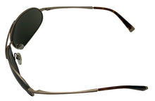 Load image into Gallery viewer, John Varvatos Mens Matte Gold  Metal Rectangle  Sunglass, Green Lens V106
