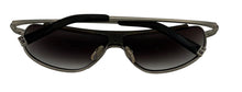 Load image into Gallery viewer, John Varvatos Mens Grey Metal Rectangle Aviator Sunglass Smoke Lens V754
