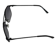 Load image into Gallery viewer, Timberland Black Mens Metal Rectangle Aviator Sunglass Gradient Lens TB7257. 1B
