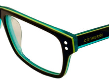 Load image into Gallery viewer, Converse Mens Brown Ophthalmic Soft Rectangle Plastic Frame Q040. 53mm
