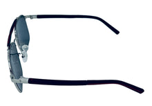 Load image into Gallery viewer, Converse Mens Silver Metal Square Aviator Sunglass, Smoke Lens SCO 229. 579
