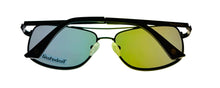 Load image into Gallery viewer, Timberland Men Shiny Black Sunglass Rectangle Metal Flash Lens TB7175. 1X
