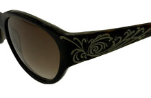 Load image into Gallery viewer, Carolina Herrera Womens Tortoise Horn Plastic Rectangle Sunglass H721
