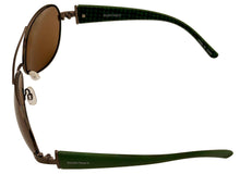 Load image into Gallery viewer, Ellen Tracy Womens Sunglass Combo Aviator Green, Brown Lens ET515. #4
