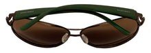 Load image into Gallery viewer, Ellen Tracy Womens Sunglass Combo Aviator Green, Brown Lens ET515. #4
