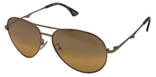 Load image into Gallery viewer, Zadig &amp; Voltaire Men Gold Metal Aviator Fashion Sunglass Yellow Lens SZV008 8FFX

