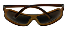 Load image into Gallery viewer, John Varvatos Mens malt Carmel Aviator Wrap Sunglass, Gradient Lens V714
