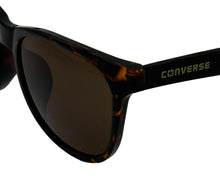 Load image into Gallery viewer, Converse Tortoise Mens Sunglass Square Plastic Solid Brown Lens SCO 017 978
