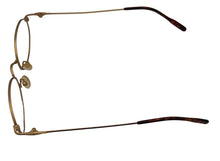 Load image into Gallery viewer, Bob Mackie Unisex Gold Oval Metal Eyewear Frame. BM780 53mm
