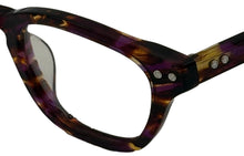 Load image into Gallery viewer, Converse Ophthalmic Mens Purple Tort Rectangle Plastic Eyeglass Frame P015 48mm Converse
