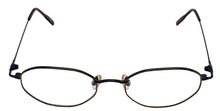 Load image into Gallery viewer, Bob Mackie Unisex Matte Black Tortoise Oval Metal Eyewear Frame. BM780 53mm
