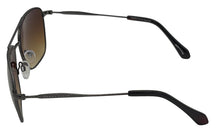 Load image into Gallery viewer, Perry Ellis Gunmetal Men Sunglass Square Metal Aviator Gradient Lens PE85 1
