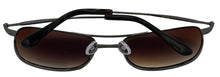 Load image into Gallery viewer, Perry Ellis Gunmetal Men Sunglass Square Metal Aviator Gradient Lens PE85 1
