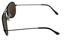 Load image into Gallery viewer, Perry Ellis Mens Sunglass Classic Black Metal Aviator, Green Mirror Lens PE47 6
