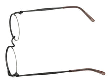 Load image into Gallery viewer, Bob Mackie Mens Satin Violet Round Rimless Metal Eyewear Frame. BM 854. 47mm
