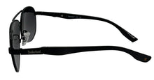 Load image into Gallery viewer, Timberland Sunglass Mens Black Metal Aviator, Smoke Gradient Lens TB7272. 1B
