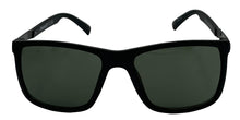 Load image into Gallery viewer, Timberland Sunglass Mens Matte Black Rectangle Plastic, Green Lens TB7268. 2N
