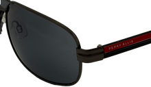 Load image into Gallery viewer, Perry Ellis Mens Sunglass Gunmetal / Metal Aviator Smoke Lens PE74 2
