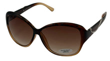 Load image into Gallery viewer, Ellen Tracy Womens Sunglass Brown Crystal Square Brown ET 545 1
