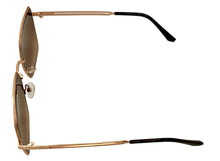 Load image into Gallery viewer, Guess Sunglass Womens Gold Oversized Square Gradient Lens GF0419. 28F
