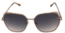 Load image into Gallery viewer, Guess Sunglass Womens Rose Gold Oversized Square Gradient Lens GF0416. 28W
