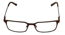 Load image into Gallery viewer, Tumi Mens Brown Stainless Steel Rectangle Eyewear Frame T106. 52mm
