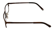 Load image into Gallery viewer, Tumi Mens Brown Stainless Steel Rectangle Eyewear Frame T106. 52mm
