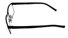 Load image into Gallery viewer, Tumi Mens Stailess Steel Rectangle Eyewear Frame T101 Black 54mm
