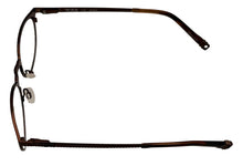 Load image into Gallery viewer, Tumi Mens Stailess Steel Round Eyewear Frame T107 Brown 49mm
