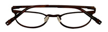 Load image into Gallery viewer, Tumi Mens Stailess Steel Round Eyewear Frame T107 Brown 49mm
