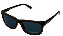 Load image into Gallery viewer, Timberland Men Sunglass Matte Dark Havana Plastic Square, Smoke Lens TB7153 52A
