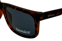 Load image into Gallery viewer, Timberland Men Sunglass Matte Dark Havana Plastic Square, Smoke Lens TB7153 52A
