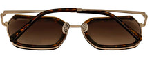 Load image into Gallery viewer, Guess Sunglass Womens Dark Havana Oversized Square Gradient Lens GF0418. 52F
