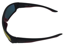 Load image into Gallery viewer, Timberland Mens Sunglass Matte Black Rectangle Sunglass Red Flash Lens TB7178 2U
