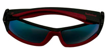 Load image into Gallery viewer, Timberland Mens Sunglass Matte Black Rectangle Sunglass Red Flash Lens TB7178 2U
