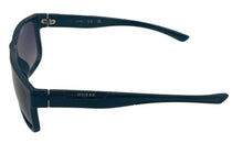 Load image into Gallery viewer, Guess Sunglass Matte Blue Mens Plastic Square,  Smoke Lens GF0187. 91B
